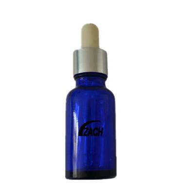 China Glass Bottle With Caps Hot Selling 20ml Essential Oil Glass High Quality Blue Bottle With Factory Direct Selling Price for sale