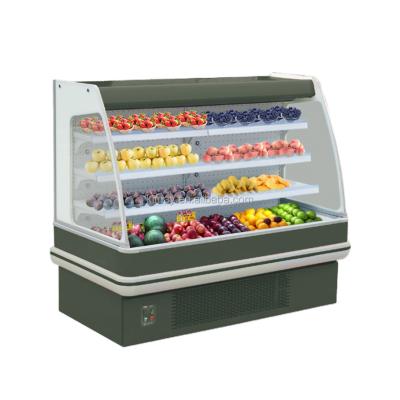 China Single-temperature Multideck Refrigerating Open Fridge Freezer Display Showcase for sale