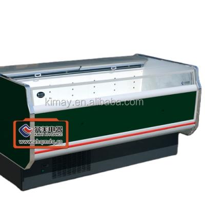 China Single-temperature 14RG island type refrigeration display case for frozen food, ice cream, seafood for sale