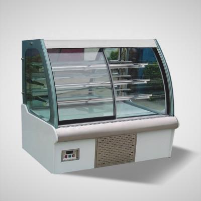 China Single-temperature 13LC European-style refrigerating showcase for displaying breads, desserts cakes and pastries for sale