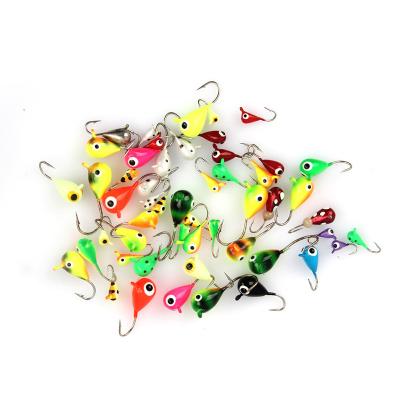 China Outdoor Activities Fishing Wholesale Custom Fishing Tackle Tungsten Ice Fishing Builds Tungsten Ice Jig for sale