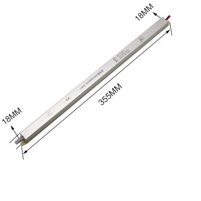 China Indoor 12V 6A 72W LED Switch Light Box Power Supply Led Ultra Thin Long Strip Power Supply LSS-72-12 for sale