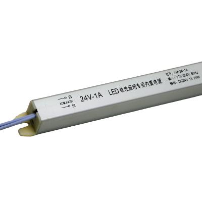 China AC 110V/220V to DC 12V 12W 18W 24W 36W 48W 60W 72W universal set long ultra slim thin strip indoor led power supply LSS-18-12 for sale