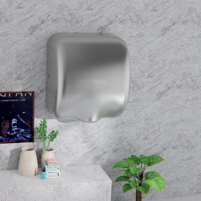 China Hotel Energy Efficient Wall Mounted Automatic Stainless Steel Compact Hand Dryer For Toilet for sale