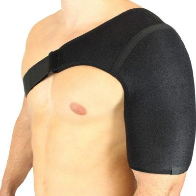 China Neoprene Medical Orthopedic Back and Shoulder Support Magnetic Self-Heating Sports Shoulder Support Belt for Frozen Shoulder for sale