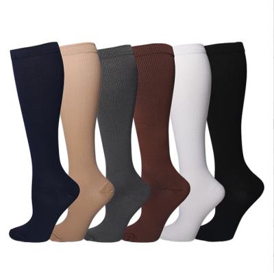 China Nurse Customized Breathable Medical Prevent Varicosis Vein Compression Socks Fruit Pattern Ladies Sports Cactus Compression Socks for sale