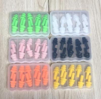 China Wholesale Fashionable Study Waterproof Soft Swimming Earplugs for sale