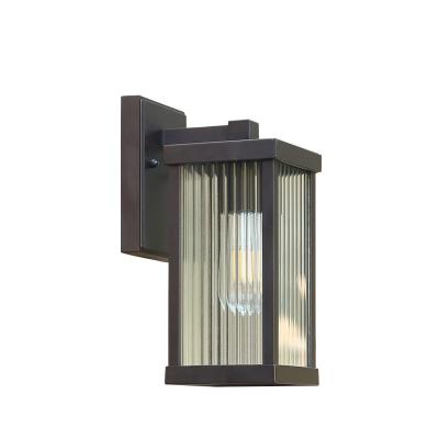 China Simple Balcony E27 LED Garden Wall Lamp Simplicity Wall Lamp Villa Corridor Outdoor Waterproof European Courtyard Light External Single Wall Lamp for sale