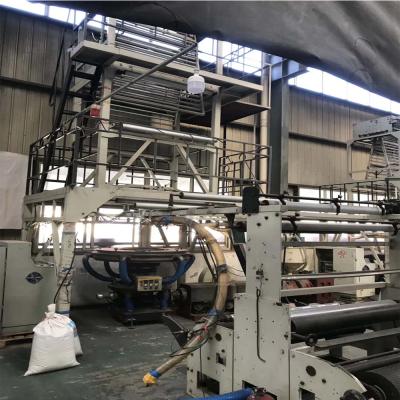 China 3 layers high speed extruder lldpe film blowing machine for sale