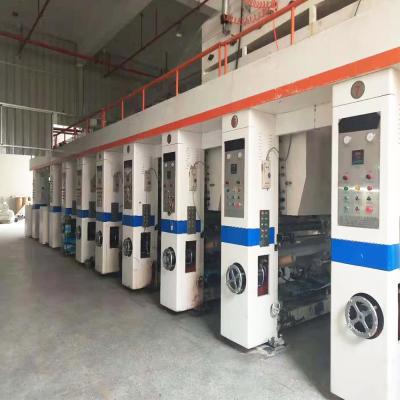 China Printing Industry Beiren 12 Colors Rotogravure Printing Machine With Energy Saving Heat Pump for sale