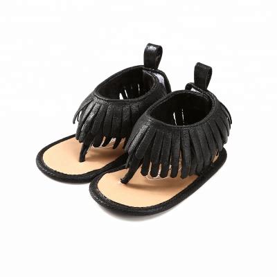 China Upper Material PU Material Cheap Soft PU And PU Outsole Baby Sandals for sale