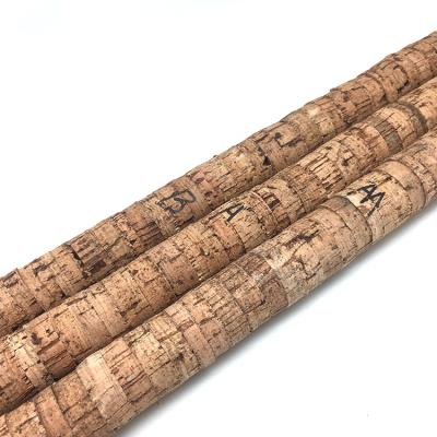 China Multifunctional Eco-friendly Customized Eco-friendly Stem Cork Stick Cheap Long Cork Tube Stick Logo for sale