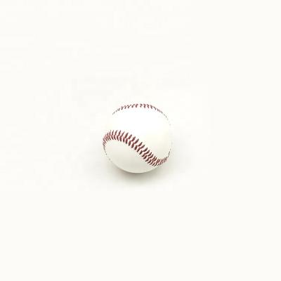 China Last Selling Hot White Solid Team Sports Cork Ball Sintered Durable Leather Baseball Ball Diameter 73mm for sale