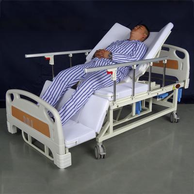 China 5 Functions Homecare Trolley Patient Manual 3 Cranks Cheap Hospital Bed for sale