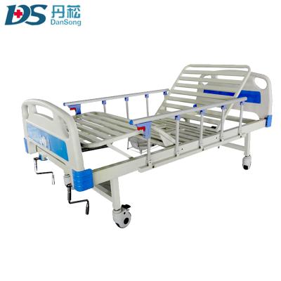 China Pakistan hospital bed factory price manual hospital bed/portable hospital bed for sale