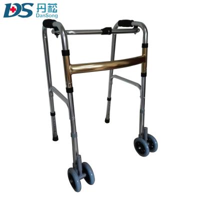 China Best Selling Commode Walker Rollator Front Wheels and Has Seat for Broken Leg for sale