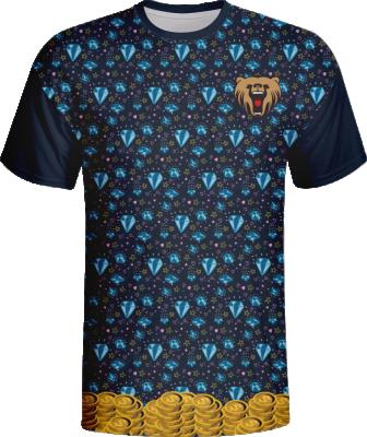 China Breathable Black Blue Game Wear Sublimated Mens Esports Tank Top Custom Made For Wholesale Made In China Factory for sale