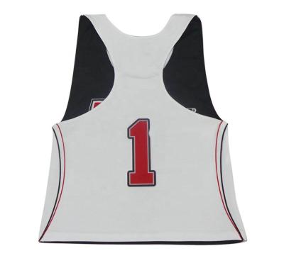 China High Quality Singlet Lacrosse Custom Sublimated Racerback Singlet For Team Club for sale