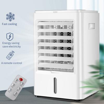 China Air Cooling Mist Fan Air Conditioner Table Mini Personal Space Air Cooler Portable Fan with Water Spray for sale