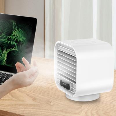 China Newly Released Mini Portable Fast Cooling Ministry of Interior Mini Evaporative Air Cooler Fan Portable Air Conditioner Fan for sale