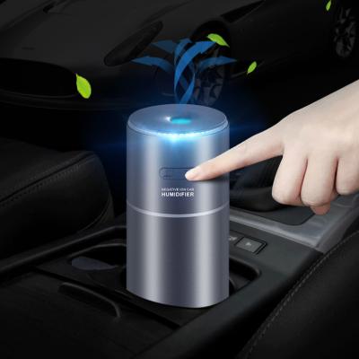 China 260ML Mini USB Car Ultrasonic Humidifier Cool Mist Anion Humidifier with 2 Mist Modes for sale