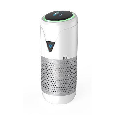 China New Design Car MINI Air Purifier H13 Hepa Negative Filter Portable Ion Air Filter Purifier With Clean Fresh Air for sale