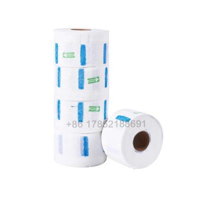 China Eco-friendly Accessories Cheap White Black Waterproof Neck Salon Barber Paper Tapes Roll Paper for sale