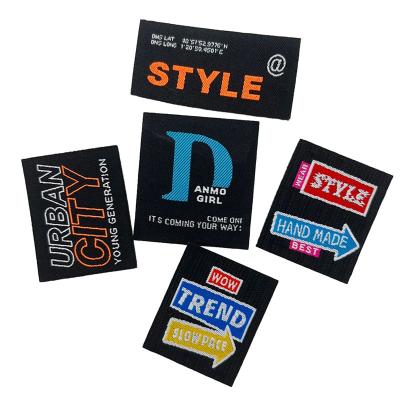 China Washable Dacron Polyester Garment Label Custom Woven Label With Fast Delivery for sale