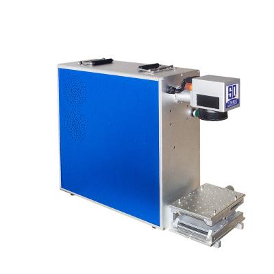 China Laser Metal ID Card Gold Locating Engraving Machine for sale