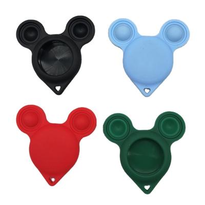 China Cute Anti-drop Hot Selling Cartoon Mouse Silicone Case For AirTags Anti-Lost Locator Device Tracker Protective Sleeve For Air Tags Cover for sale