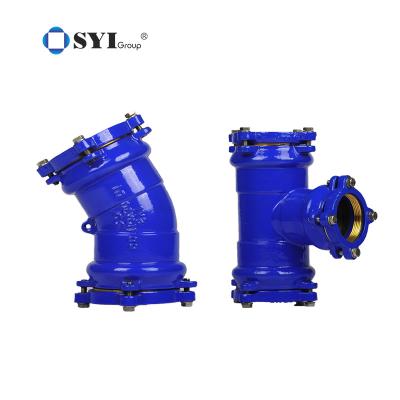 China Ductile Iron Fittings for PE pipes ISO 1083 ISO 2531 EN 545 EN598 for pipeline zu verkaufen