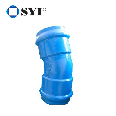 China ISO2531 Ductile Cast Iron 11.25 Degree Socket Bend For PVC Pipe zu verkaufen