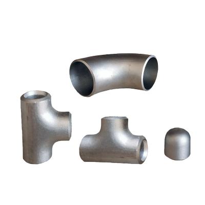 China Galvanized Painting Silver Gold Butt Weld Steel Elbow 3/4 inches iron pipe fittings for sale