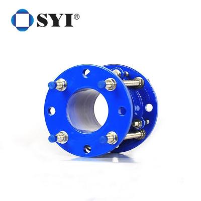 China Ductile Iron Pipe Flange Double Flange Wide Range Dismantling Joint Dimensions zu verkaufen