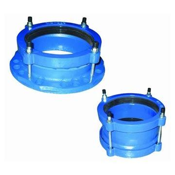 China Ductile Cast Iron Universal Flange Adaptor and Universal Coupling for PVC Pipe for sale