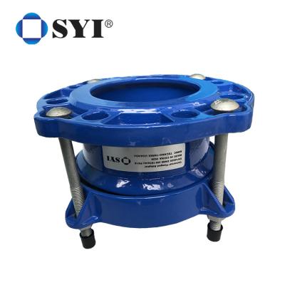 Chine ISO2531 Cast Iron Pipe Fittings Fusion Bonded Epoxy Wide Range Flange Adaptor à vendre