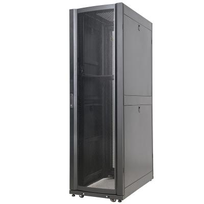 China Cold Rolled Steel Electronic Lock Server Rack Used 37u 32u 42u Server Rack for sale