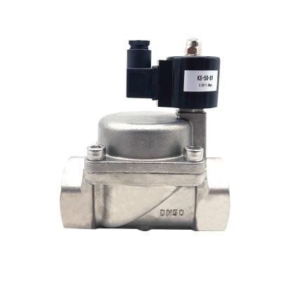 China Machinery Repair Shops Air Solenoid Valve Steam Solenoid Valve Stainless Steel Valve High Pressure KS-50-D1 for sale