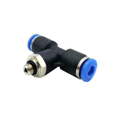 China PT4-M5 Pneumatic Plastics Machinery Repair Shops Copper Type Fitting Fittings / Connector Tube for sale