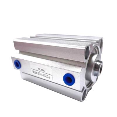 China Airtac Series Double Action Ultra Low Density Air Pneumatic Cylinder Workshops SDA40X50-S SDA Repair Machinery for sale