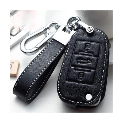 China SmallOrders RF27 Custom Creative Custom Leather Car Special Key Chain With Key Case Business Accept Custom Promotion Key Chain for sale