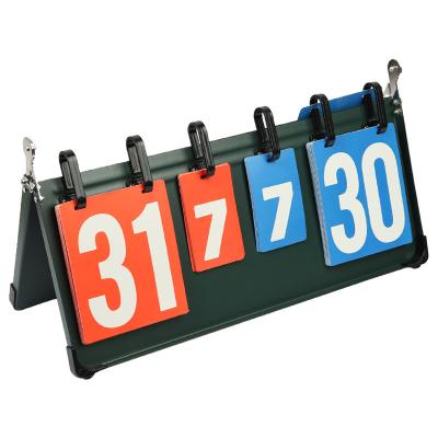 China SmallOrders RF15 Customized Multi-Function Four-digit Basketball Ping Pong Scoreboard Turnover Device For Sports Competition for sale