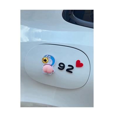 China Creative sticker SmallOrders G020709 3d cute car stereo fuel tank stickers customized thoughtful decoration stickers promotion for sale