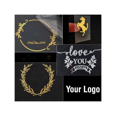 China Custom SmallOrders G020707 Metal Word LOGO Decorations Gift Sticker Miscellaneous Metal Sticker Mobile Phone Transfer Label for sale