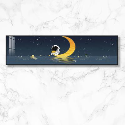 China New Astronaut Planetary Children's Classic/Postmodern Rocket Moon Interstellar Space Decorative Painting for sale