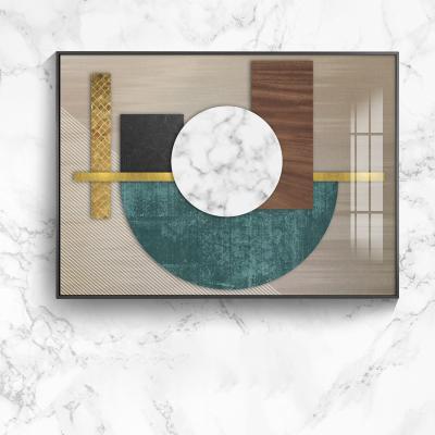 China New shape hotel gift living room painting home wall art classic/postmodern style abstract modern home decoration for sale