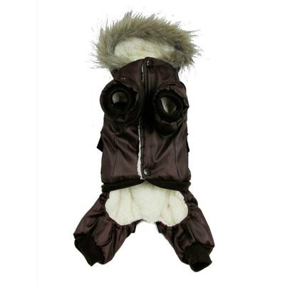 China New Style Dog Winter Soft Coat Hoodie Stored Warm Clothes Pet Clothes Winter for sale