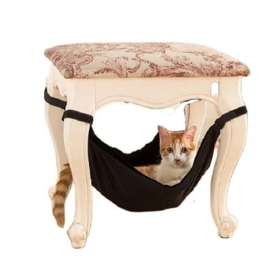 China Sustainable Pet Cradles For Small Animals Detachable Cat Bed Hanging Hammock for sale