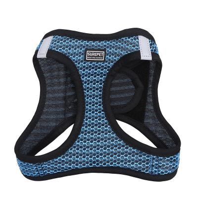 China Custom Thoughtful Mesh Pet Vest Breathable Cat/Dog Harness Set For Cat And Dog for sale