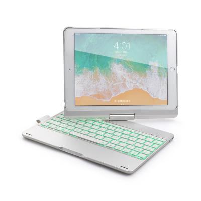 China Radio for iPad AIR PRO 9.7 inch Tablet with Pen Case Backlight Rotating 360 Keyboard Radio for sale